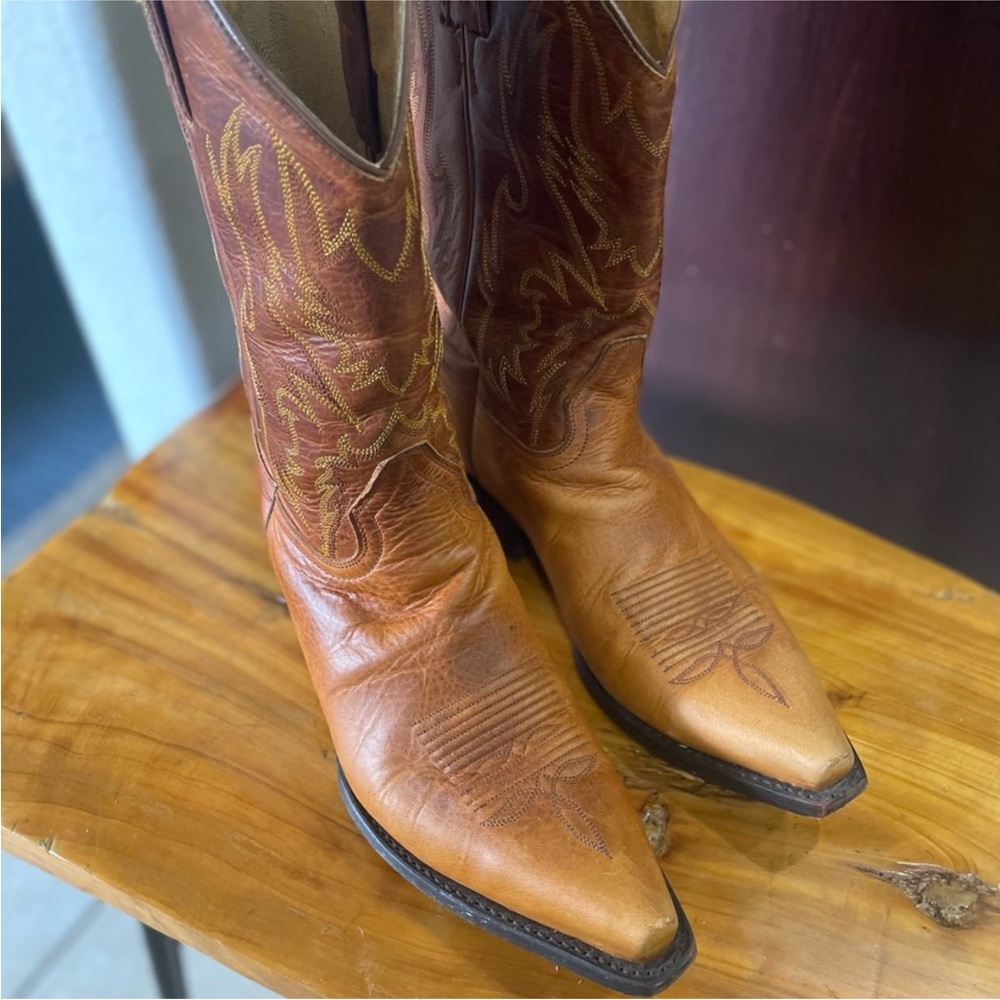 Brown Sonora Cowboy Boots